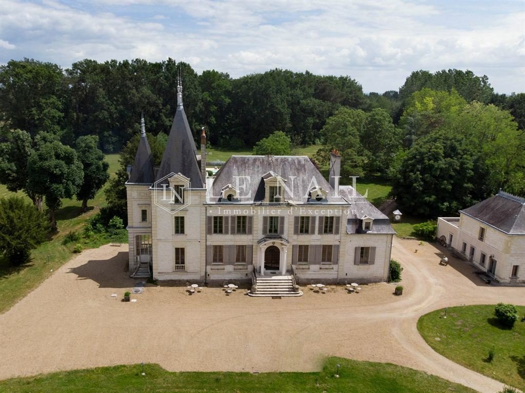 Charming French Chateau For Sale In Loire In Saumur, Pays De La Loire