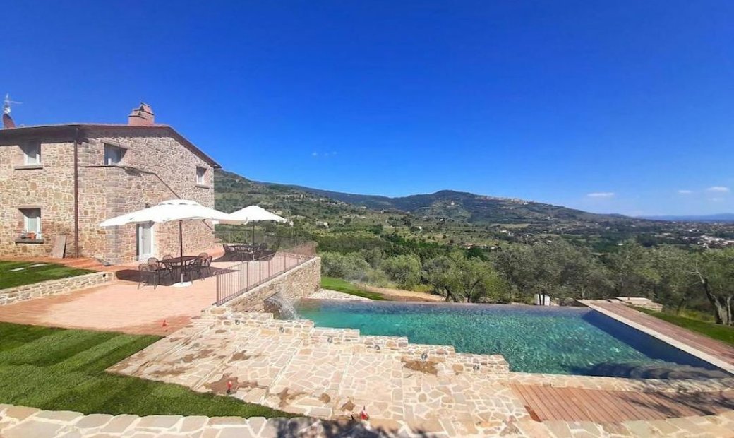 Luxury Villa With Pool For Sale In Cortona, Arezzo, In Cortona, Tuscany