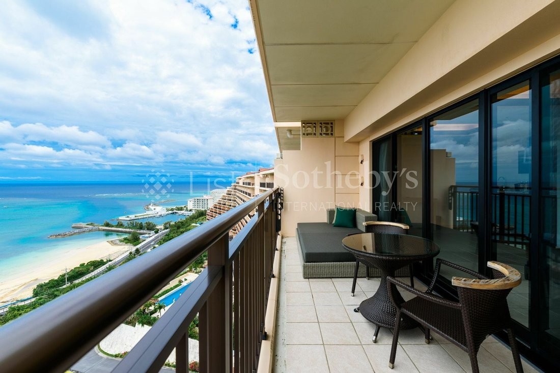 Kafuu Resort Fuchaku Condo Hotel In Onna, Okinawa, Japan For Sale