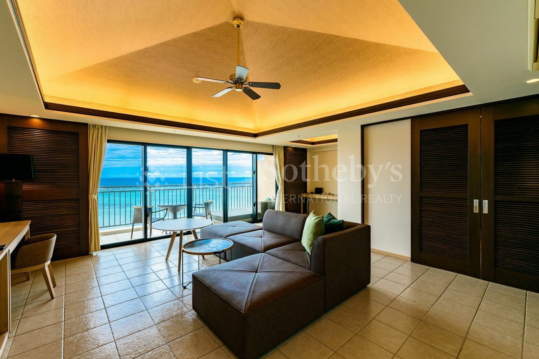 Kafuu Resort Fuchaku Condo Hotel In Onna, Okinawa, Japan For Sale