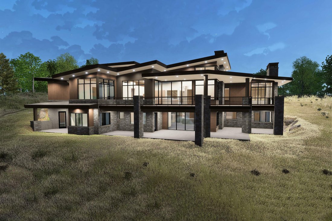 Sophisticated New Construction With Sweeping In Park City, Utah, United