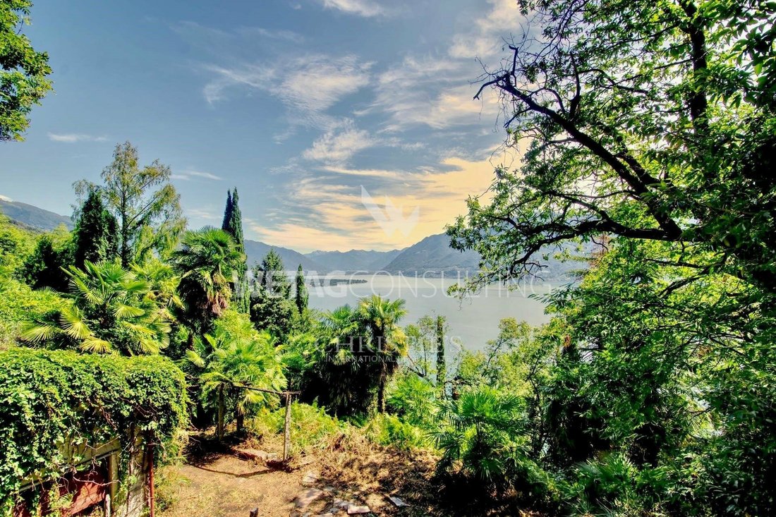 Large Building Plot With A View Of In Ronco Sopra Ascona, Ticino