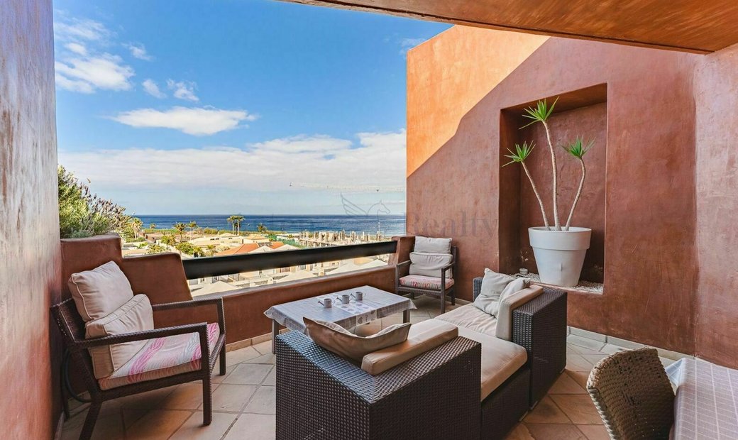 Seaview Duplex Penthouse In Palm Mar In Palm Mar, Canary Islands, Spain ...