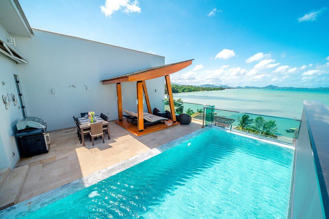 New Luxury 4 Bedroom Infinity Pool 5 Floor Villa In In Rawai Phuket