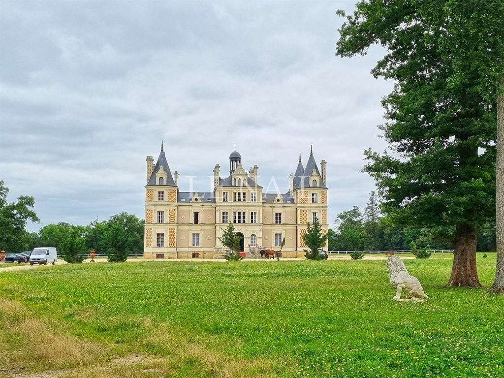 Beautiful Chateau In Anjou In Angers, Pays De La Loire, France For Sale