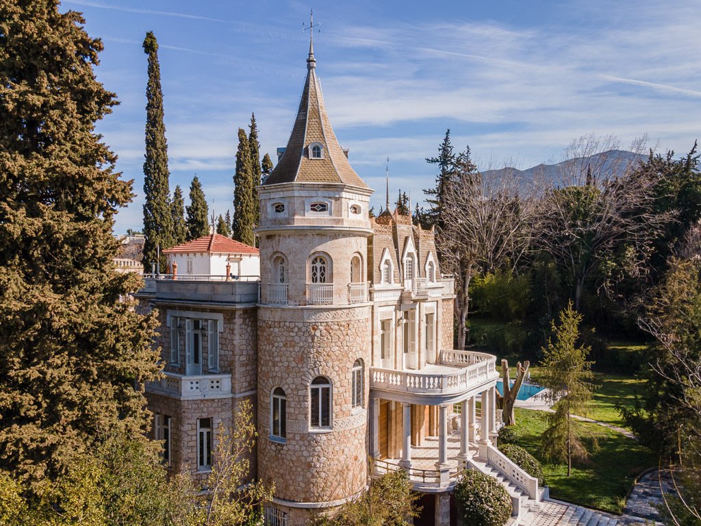 The 1915 Belgian Jewel of Kifisia: A Gilded Legacy Awaits