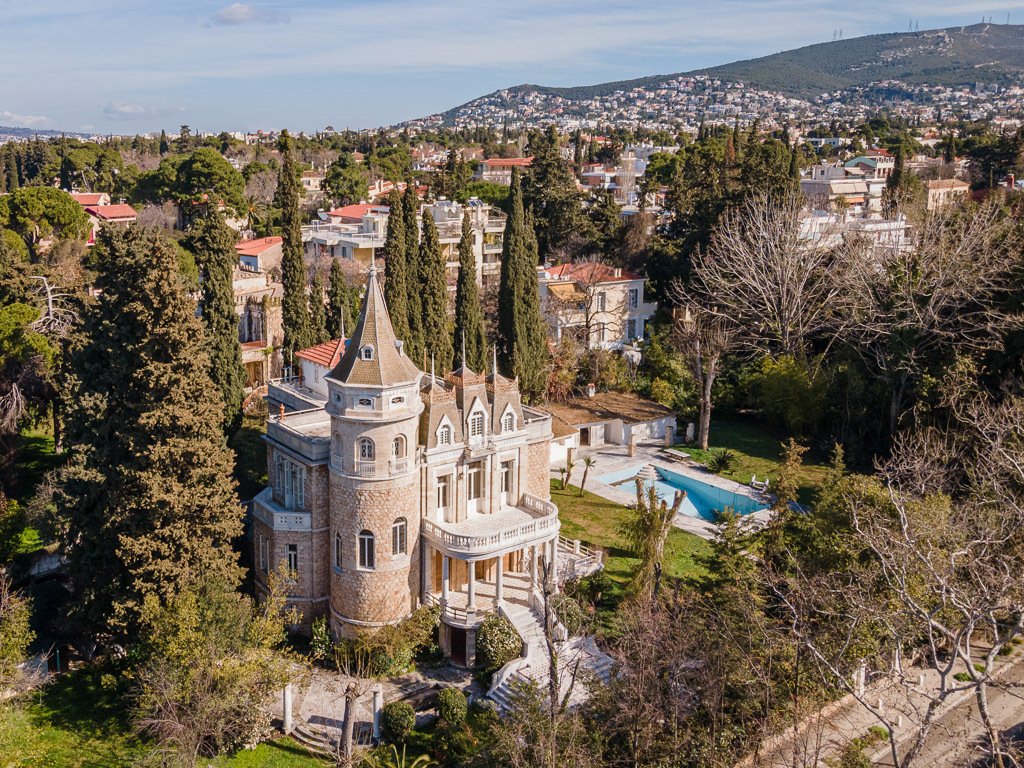 The 1915 Belgian Jewel of Kifisia: A Gilded Legacy Awaits