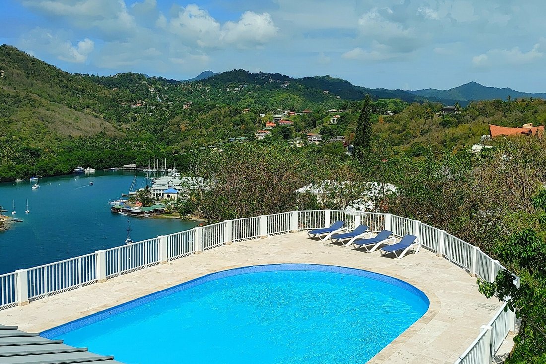 Marigot Bay View Villa In Castries, Castries, Saint Lucia For Sale