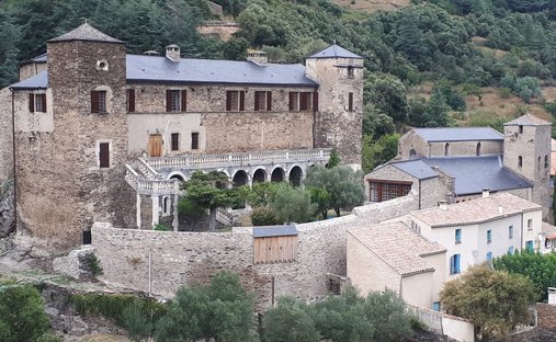 Castello a Carcassona, Occitania, Francia 1