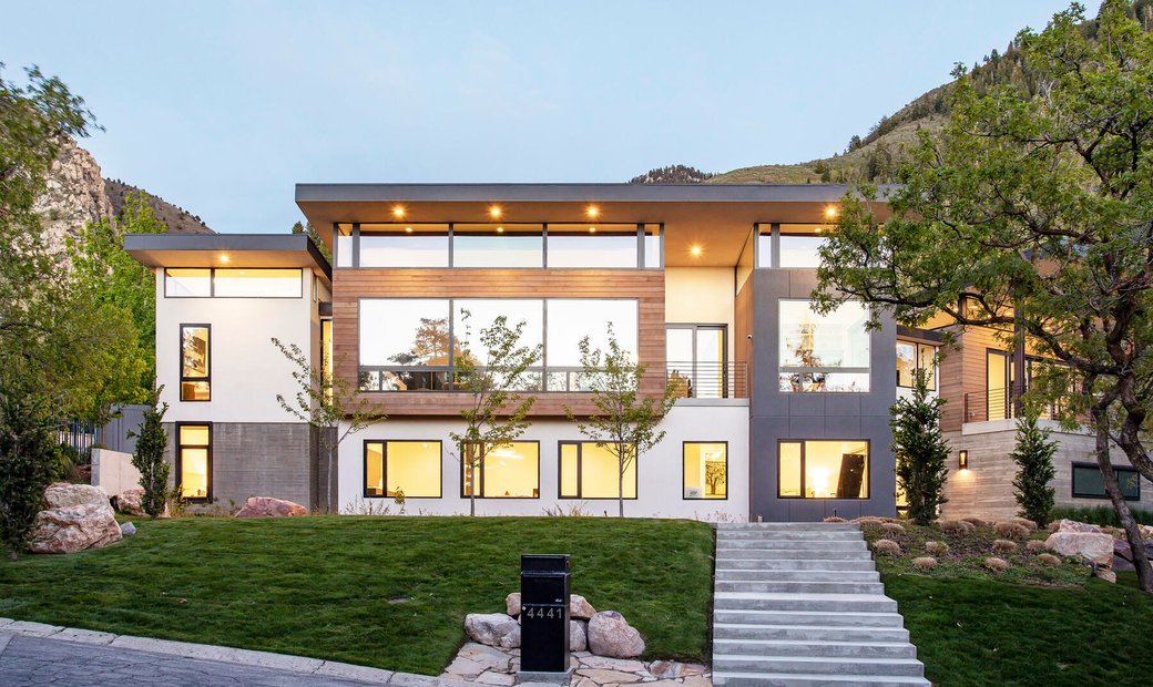 Contemporary Masterpiece At The Top Of The In Holladay, Utah, United ...