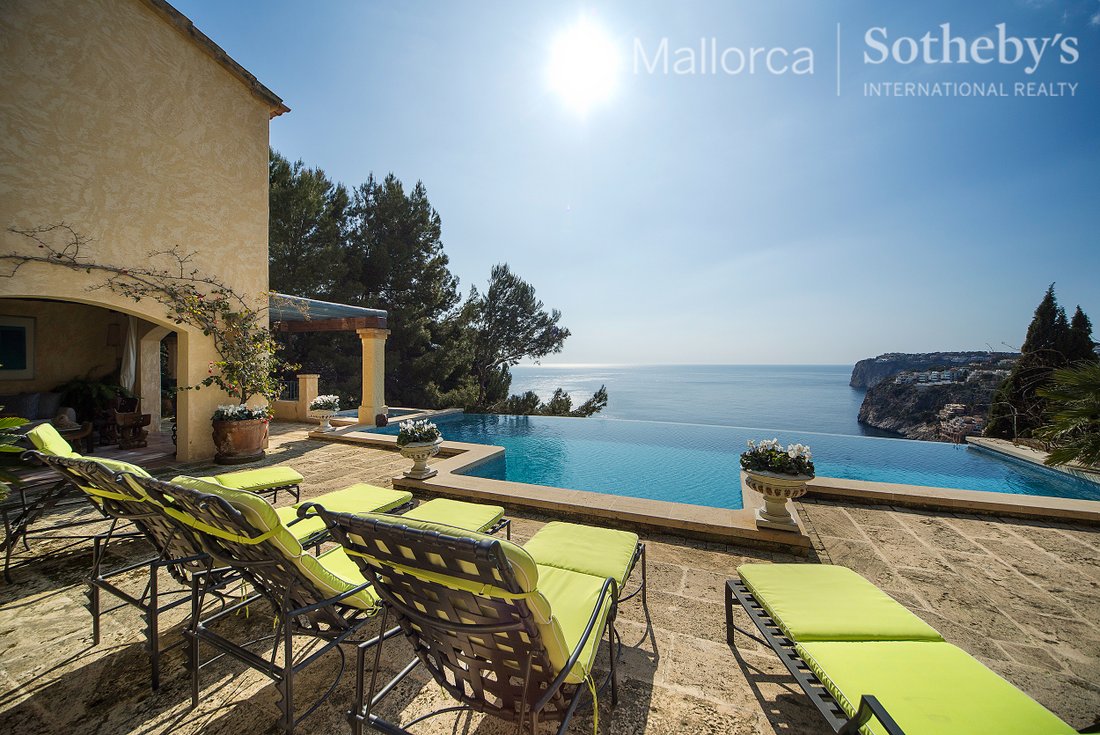 Villa With Fantastic Sea View In Port Andratx In Palma, Balearic