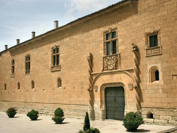 Hus i Ciudad Rodrigo, Kastilien och León, Spanien 1