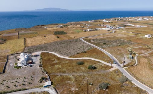 Land in Thira, Aegean, Greece 1
