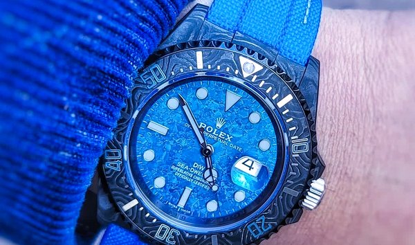 Rolex DiW 勞力士 Carbon Sea-Dweller "OCEAN BLUE" (Retail:EUR 44990) (12006573)