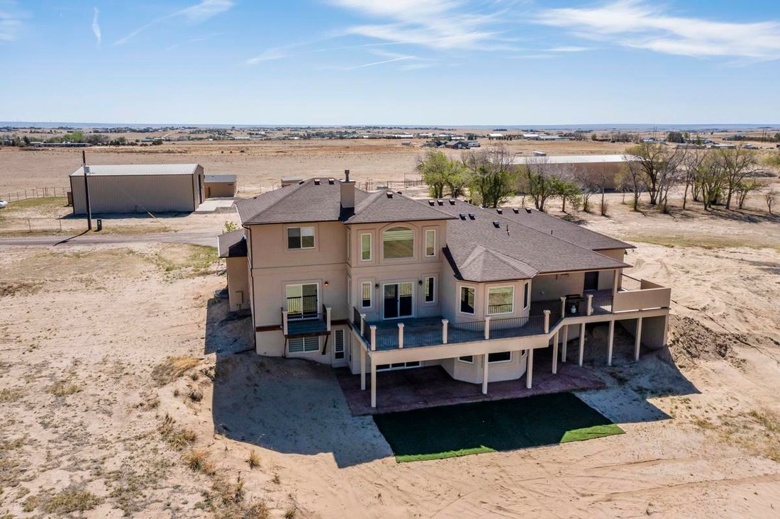 Tuscany Style Estate On 40 Acres In Peyton, Colorado, United States For