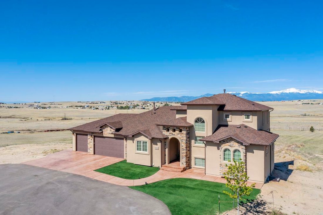 Tuscany Style Estate On 40 Acres In Peyton, Colorado, United States For
