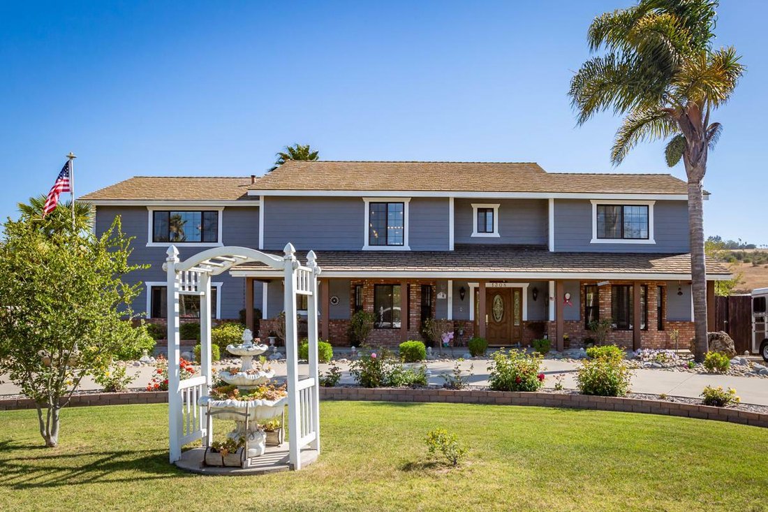 Espectacular Casa Estilo Rancho En Santa María, California, Estados