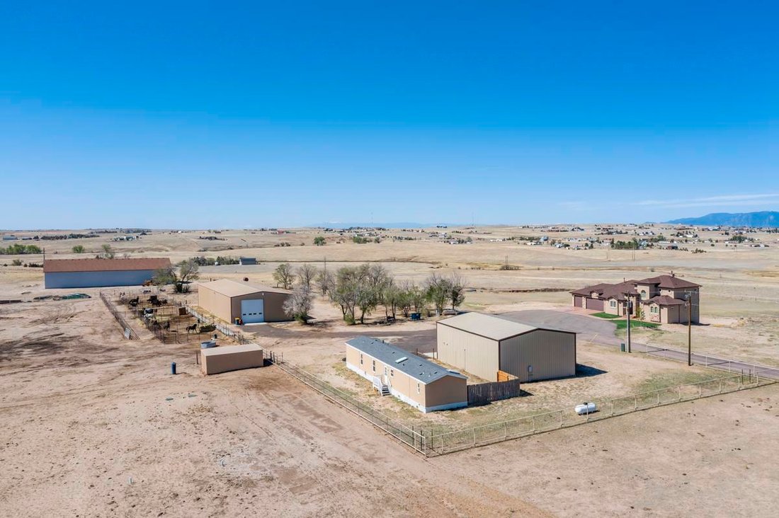 Tuscany Style Estate On 40 Acres In Peyton, Colorado, United States For