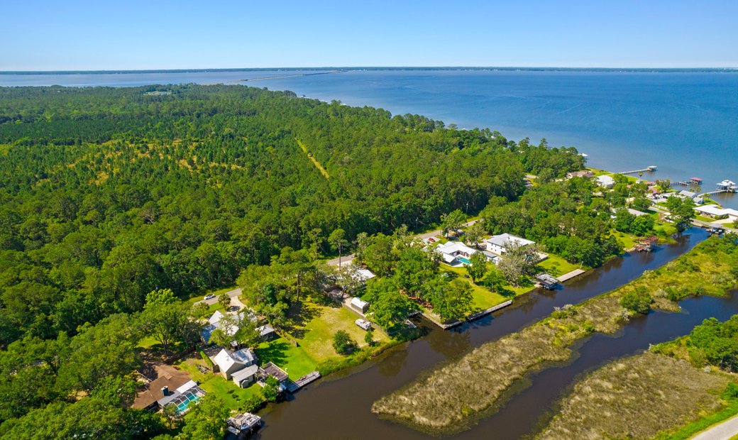 Private Waterfront Lot For Building A Dream In Freeport, Florida
