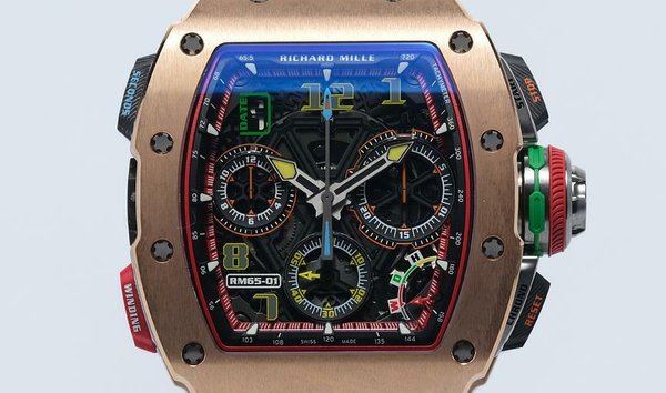 Richard Mille RM 65-01 Split Seconds Chronograph Red Gold and Carbon TPT (11560217)