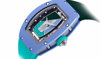 RICHARD MILLE RM07-01 COLOURED PASTEL BLUE CERAMIC LIMITED EDITION 