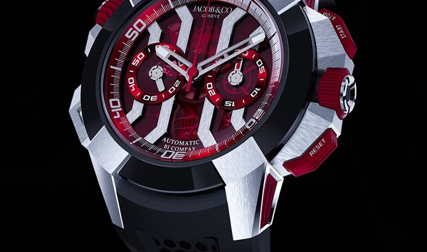 Jacob & Co Epic X Chrono Titanium EC313.20.SB.RR.B (Retail:US$23,000) (12016337)