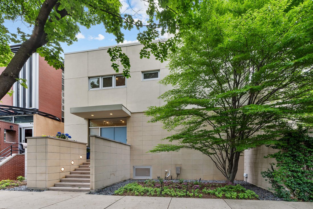 Einfamilienhaus Chicago In Chicago Illinois Vereinigte Staaten Zu