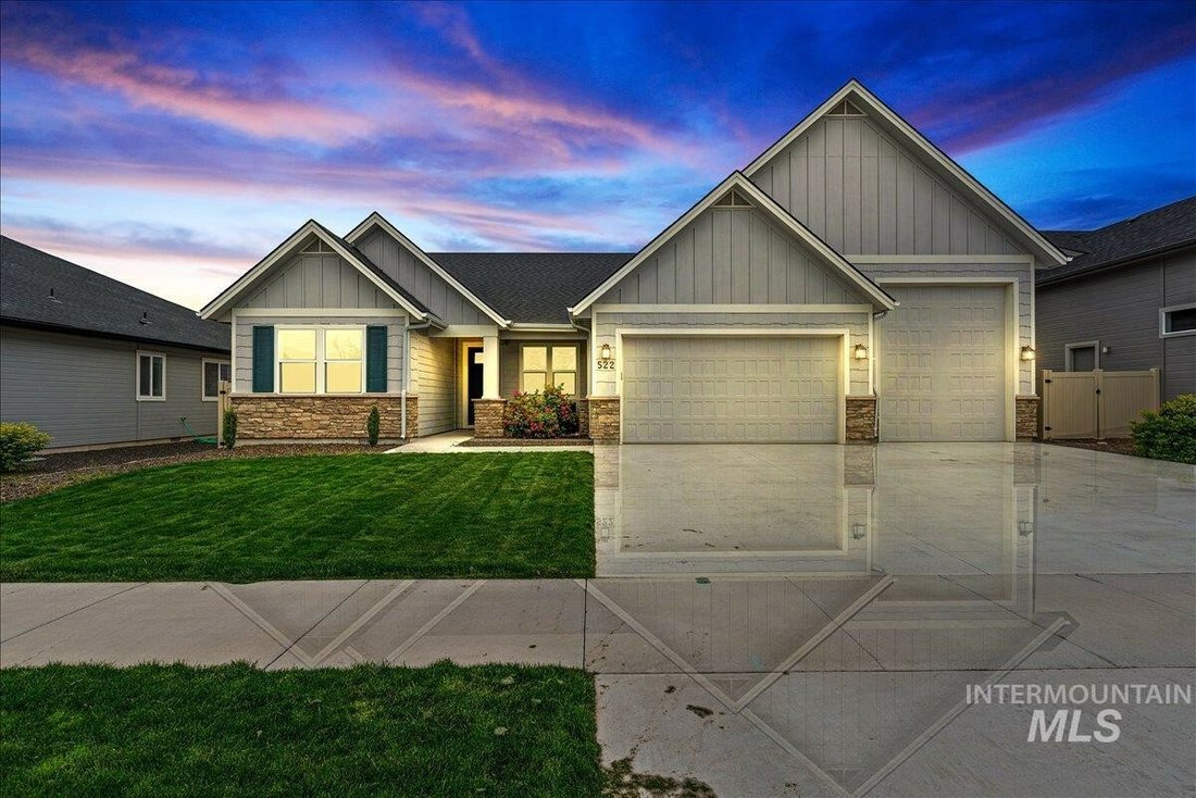 3 Bedrooms Single Family Detached In Meridian, Idaho, United States For