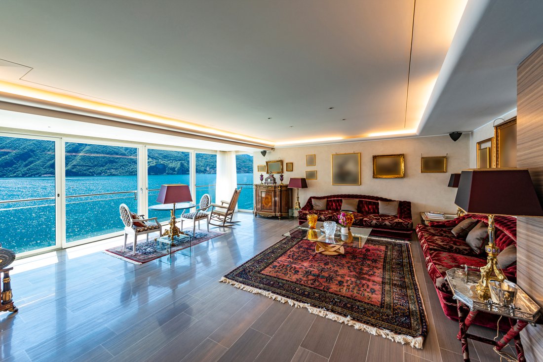 Splendid Apartment On The Lugano Lakefront In Lugano, Ticino