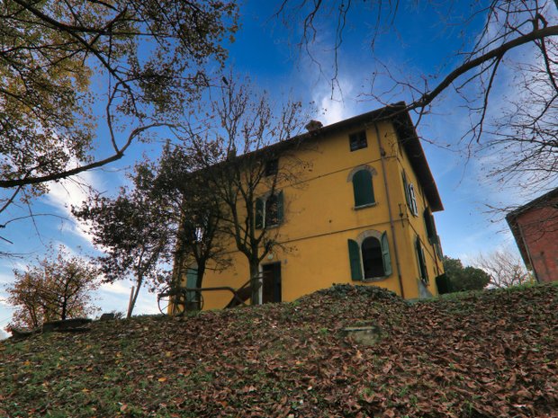 Hus på landsbygden i Emilia-Romagna, Italien 1