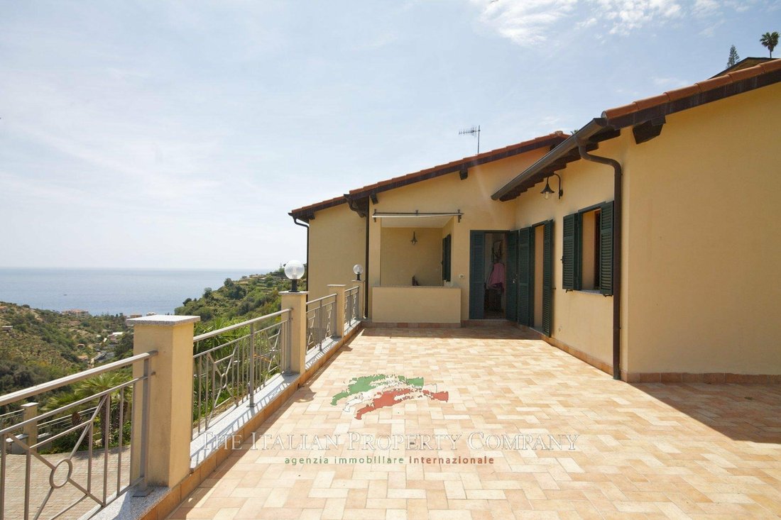 villa in Bordighera, Ligurië, Italië 1 - 12046991