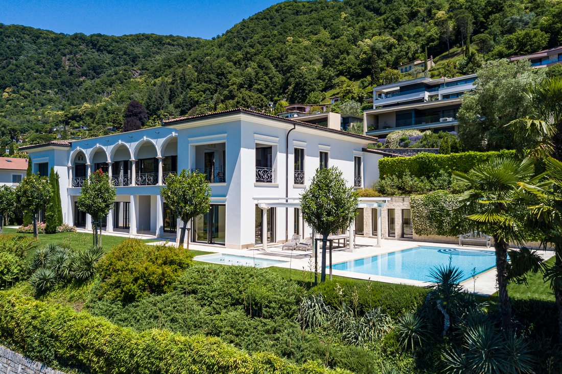 Spectacular Lakefront Property In Vico Morcote, Ticino, Switzerland For