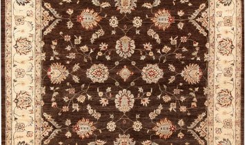 Ziegler Curvilinear Rectangle Wool Saddle Brown 8′ 2 X 9′ 11 / 249 X 302 – 78664803