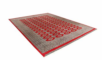 Jaldar Geometric Rectangle Wool Red 8′ 10 X 11′ 7 / 269 X 353 – 78659915