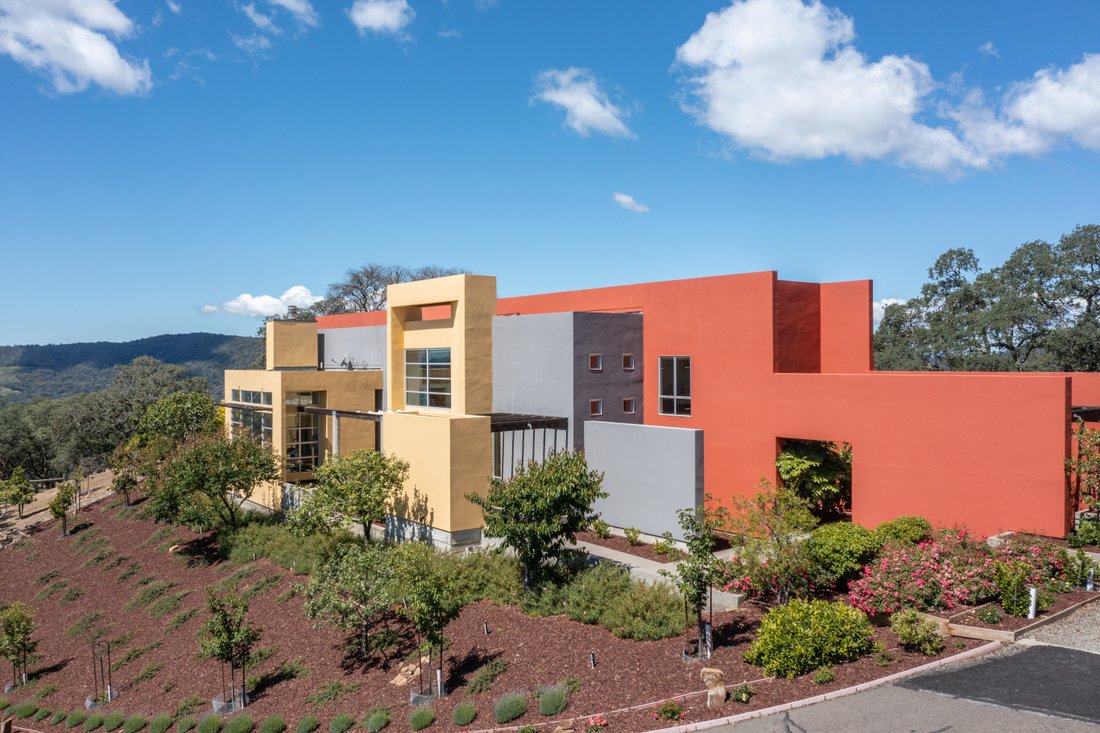 Modern Contemporary Home With Panoramic In Napa, California, United