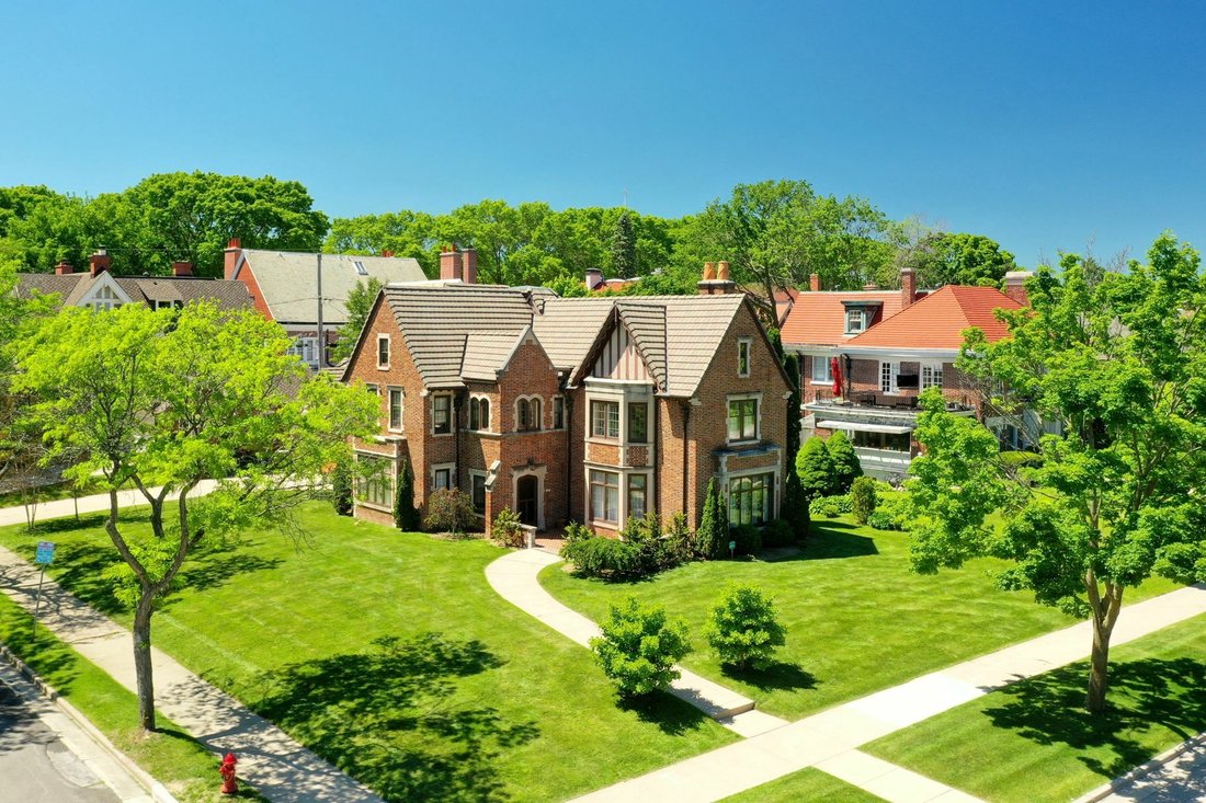 Espectacular Mansión Histórica De Lake En Milwaukee, Wisconsin, Estados