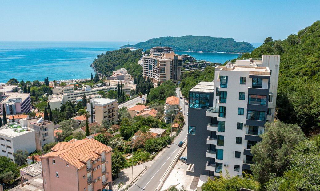 Becici 6bdr Duplex Penthouse In Boreti, Budva Municipality, Montenegro ...