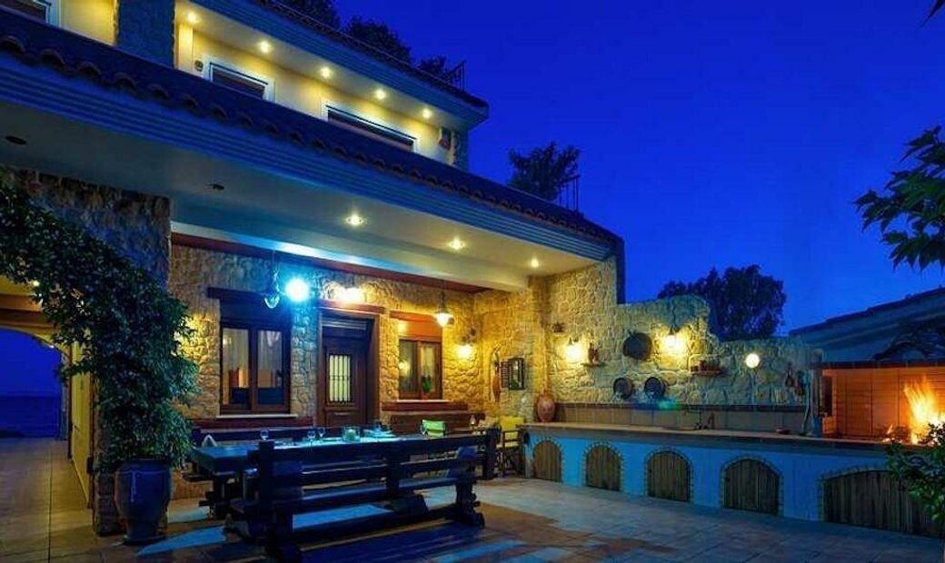 Seafront Luxury Villa In Rafina, Decentralized Administration Of Attica