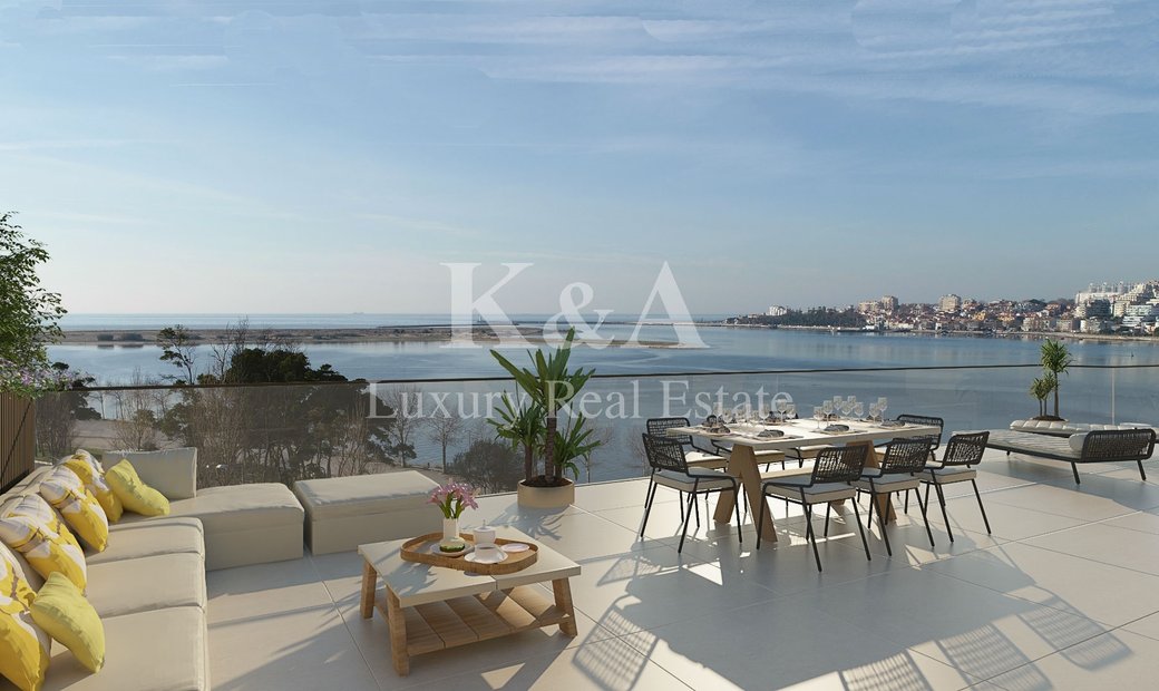 Apartamento Con Vistas Al En Vila Nova De Gaia, Distrito De Oporto