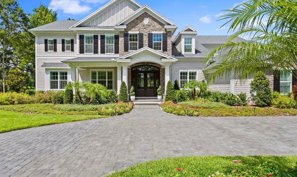 Lutz Lakefront Custom Built Home On 1.4 Acres In Lutz, Florida, United