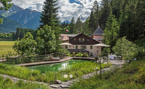 Chateau in Lechtal, Tirol, Österreich 1