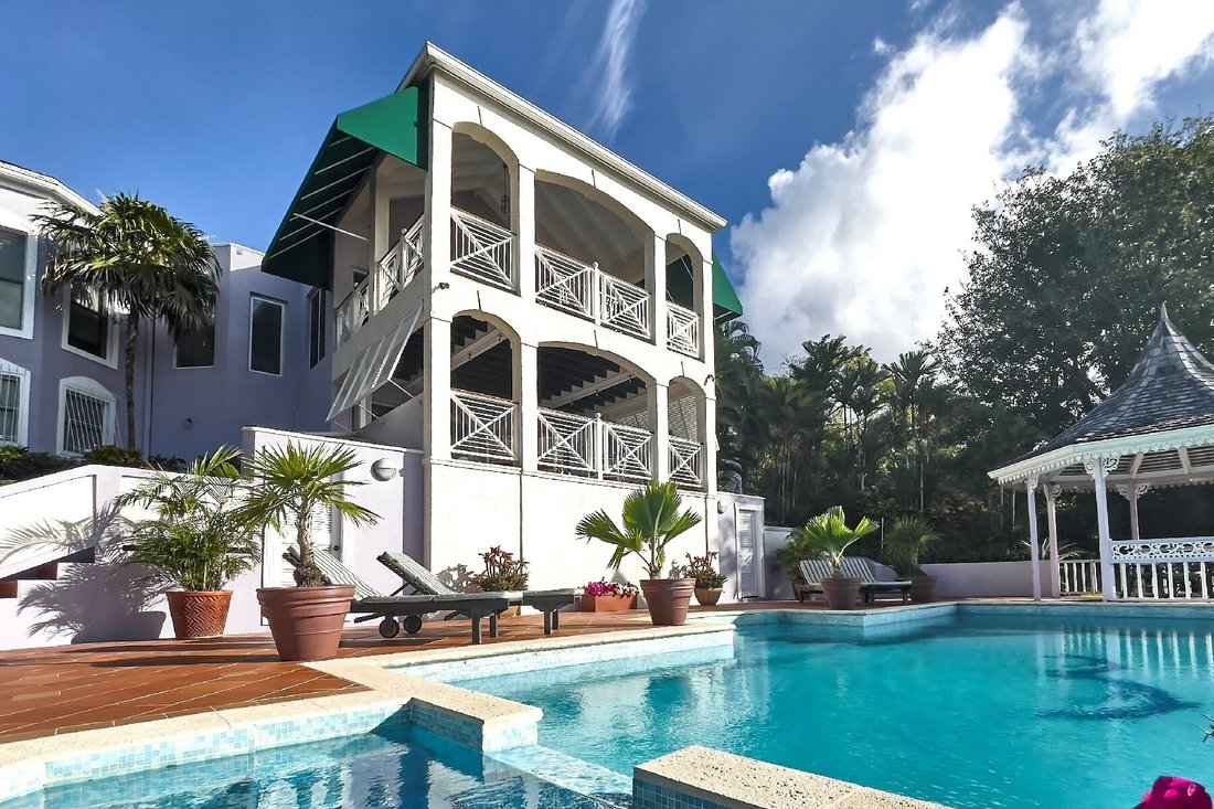 Stunning 6 Bedroom Villa With Landscaped In Gros Islet, Gros Islet