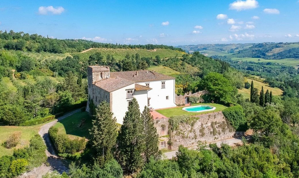 Castle San Casciano Val Di Pesa In Tuscany, Italy For Sale (12069158)