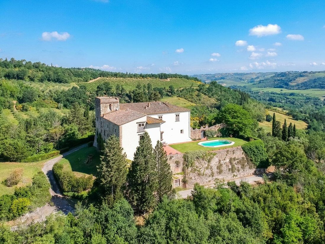 Castle San Casciano Val Di Pesa In Tuscany, Italy For Sale (12069158)