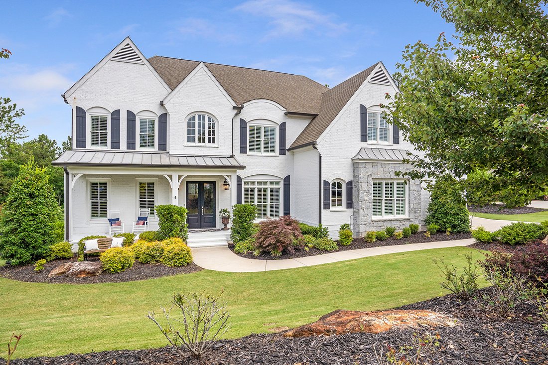 Excepcional Casa De Tommy Fuqua De Ladrillo En Milton, Estados