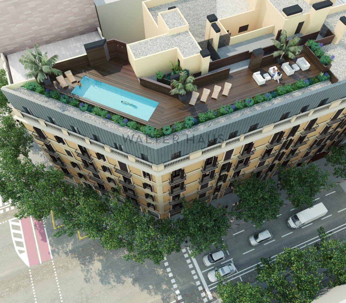 New Construction Apartment In The Quadrat D'or, In Barcelona, Catalonia