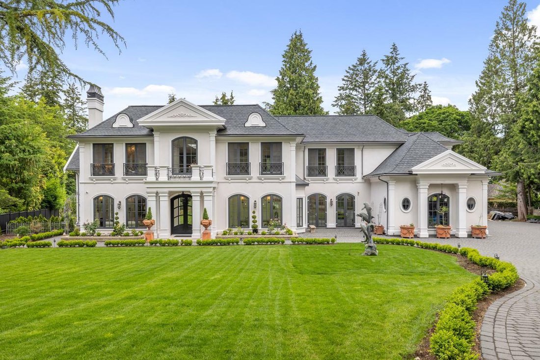 Altes Englisches Georgianisches In Surrey, Britisch Kolumbien, Kanada