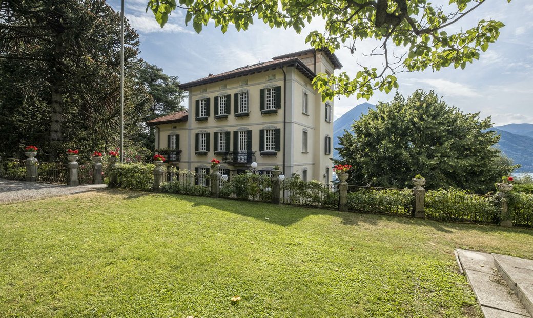 A Beautiful Villa In An Elevated Position Above In Lake Como, Lombardy, Italy For Sale (12091696)