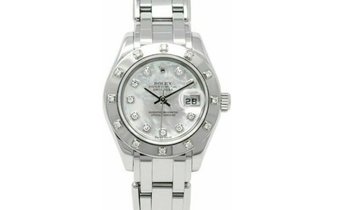 ROLEX PEARLMASTER 80319 WHITE GOLD 
