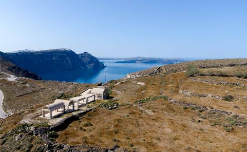 Terreno a Thira, Aegean, Grecia 1